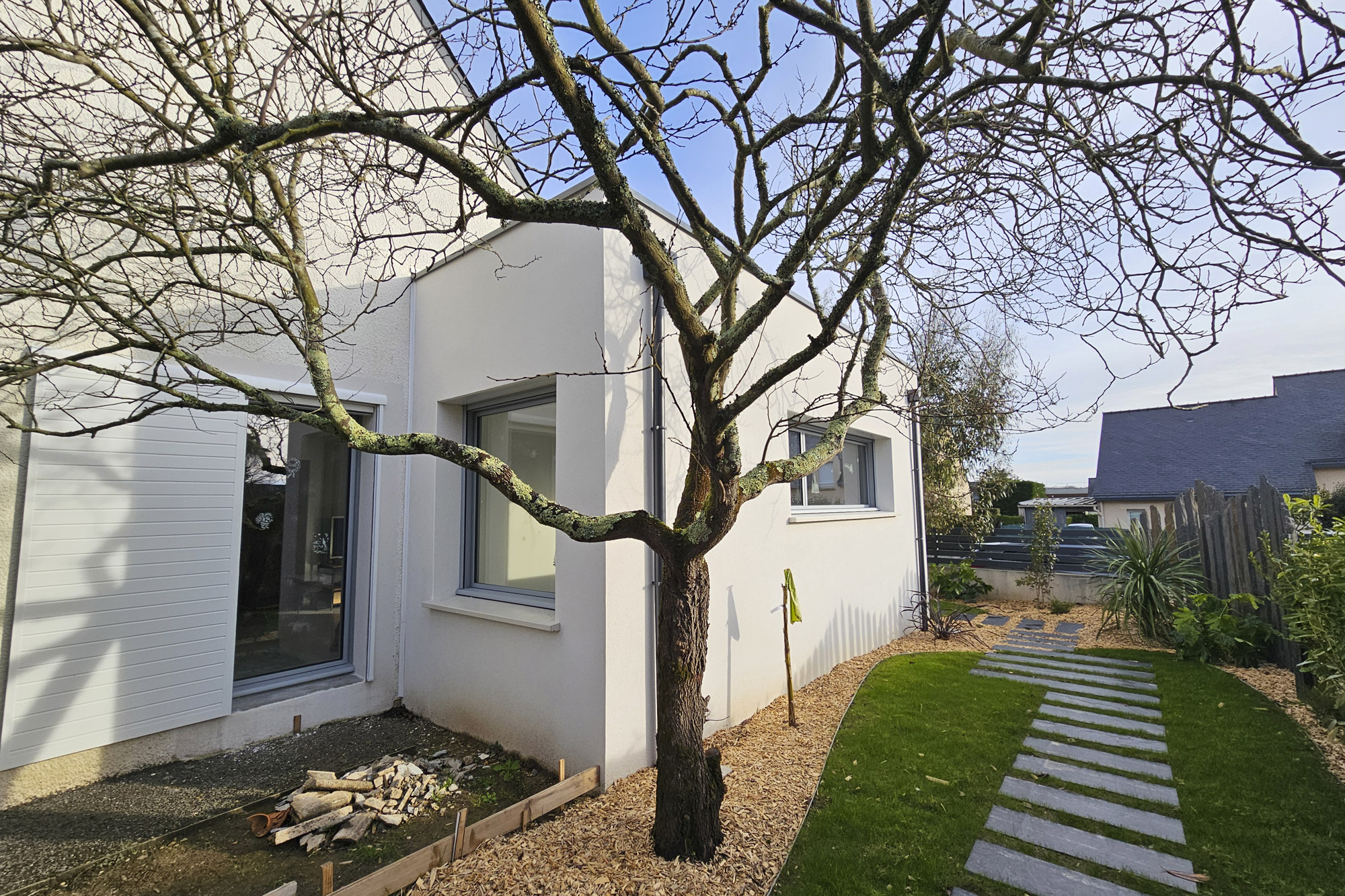 Rénovation et extension de maison à Saint-Nazaire